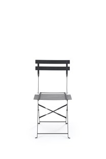 LIVORNO garden set (table+2 chairs), black