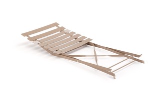 LIVORNO garden set (table+2 chairs), cappuccino