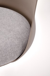 H127 bar stool, cappuccino / grey
