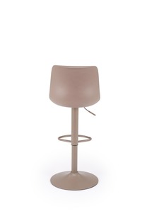 H127 bar stool, cappuccino / grey