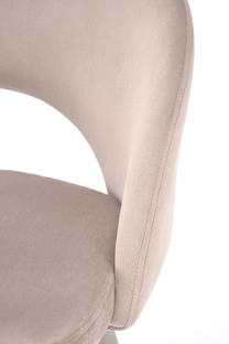 H96 bar stool, l.beige / cashmere