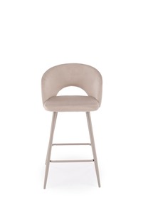 H96 bar stool, l.beige / cashmere