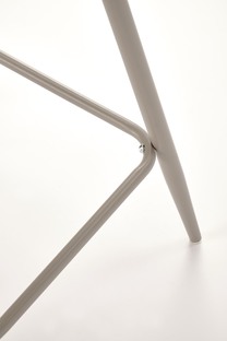 H96 bar stool, l.beige / cashmere