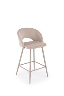 H96 bar stool, l.beige / cashmere