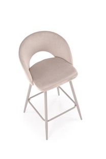 H96 bar stool, l.beige / cashmere
