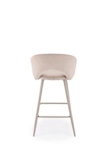 H96 bar stool, l.beige / cashmere