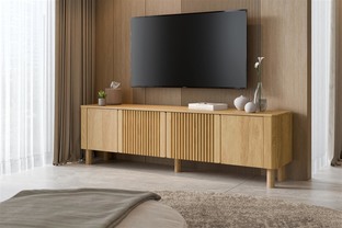 ARANGO RTV-2 Tstolik RTV 190 cm, dąb hikora (2p=1szt)