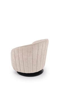 Zdjęcie do “BASILIO fotel wypoczynkowy z funkcją obracania, cappuccino (1p=1szt)”.