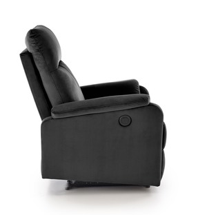 CROCUS electric recliner, black