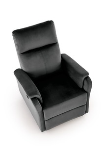 CROCUS electric recliner, black