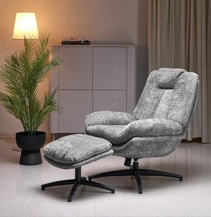 DECLAN l.chair, grey