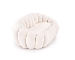 GASPAR XL leisure chair, cream