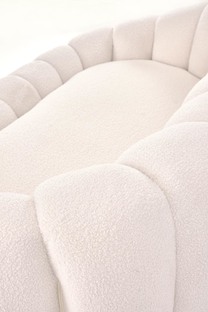 GASPAR XL leisure chair, cream