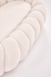 GASPAR XL leisure chair, cream