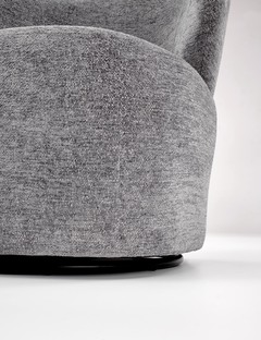 GLEN leisure chair, grey