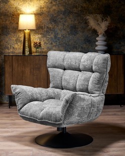 HAGEN leisure chair, grey