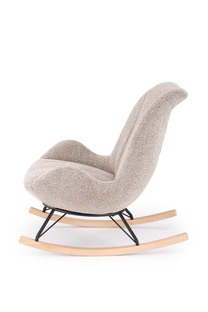 LUIS rocking chair, d.beige