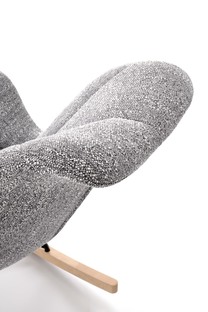 LUIS rocking chair, grey