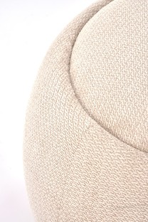 LUMI pouffe color: beige