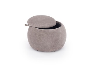 LUMI pouffe color: grey