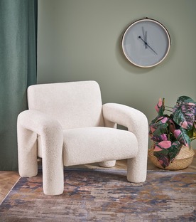 VARNA leisure chair, cream