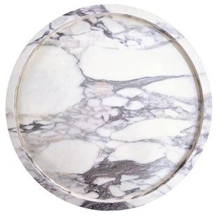 AMARETTO c.table, white marble