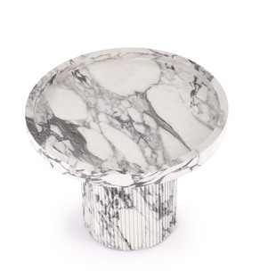 AMARETTO c.table, white marble