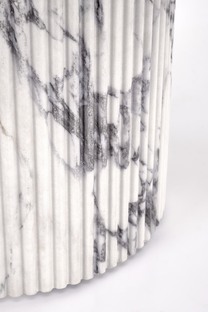 AMARETTO c.table, white marble