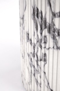 AMARETTO c.table, white marble