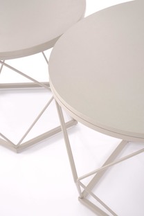 CIELO set of 2 c.tables, cashmere