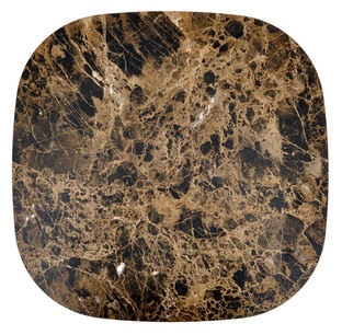 CORDINA S c.table brown marble / brown