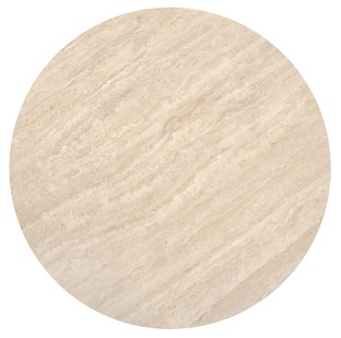 DIAVOLA c.table travertine / walnut