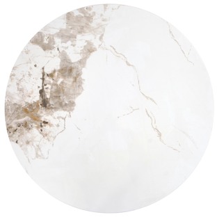 MAGNUM c.table white marble / natural