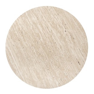 MAMBO S c.table travertine / walnut