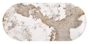 NICOSIA c.table beige marble / walnut