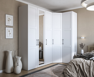 FORMO - K8 corps for the MODULAR WARDROBE SYSTEM - white