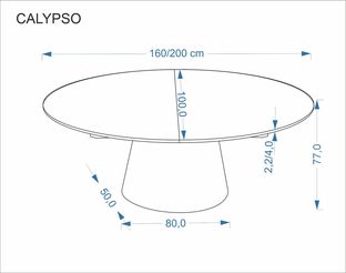 CALYPSO extension table, natural