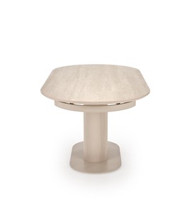 FALONE extension table, color: travertine / cashmere