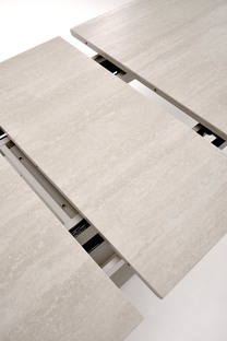 FALONE extension table, color: travertine / cashmere