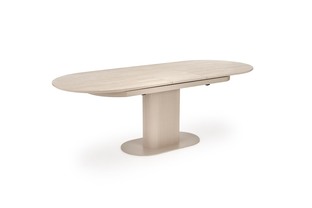 FALONE extension table, color: travertine / cashmere