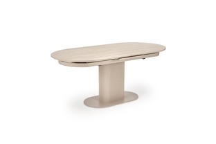 FALONE extension table, color: travertine / cashmere