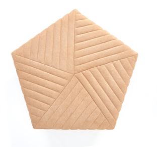 HEXA pufa beżowy (1p=1szt)