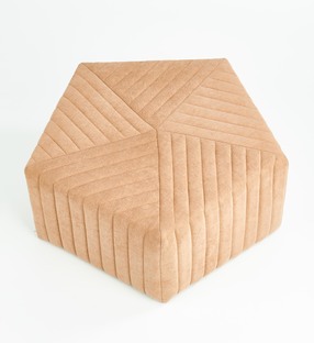 HEXA pufa beżowy (1p=1szt)