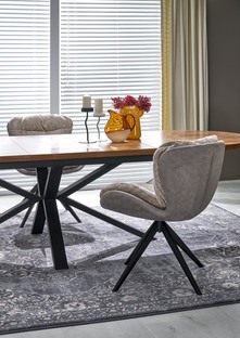 JASON extension table, color: walnut / black