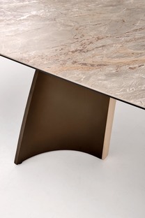 VESNA extension table, color: beige marble