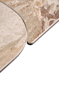 VESNA extension table, color: beige marble