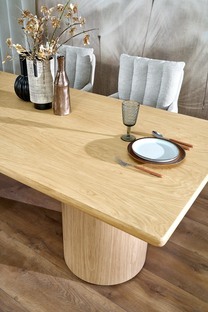 EVEREST extension table matt natural oak