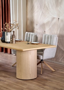 EVEREST extension table matt natural oak