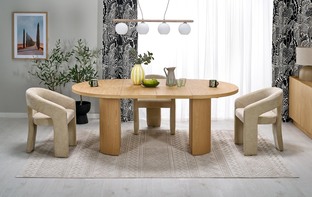 Zdjęcie do “GARIBALDI extension table matt natural oak”.