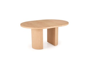 GARIBALDI extension table matt natural oak